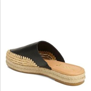 Sam Edelman Black and Tan Mules
